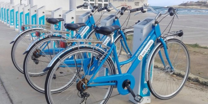 Bike sharing Renaredda: ruggine e danni alle bici