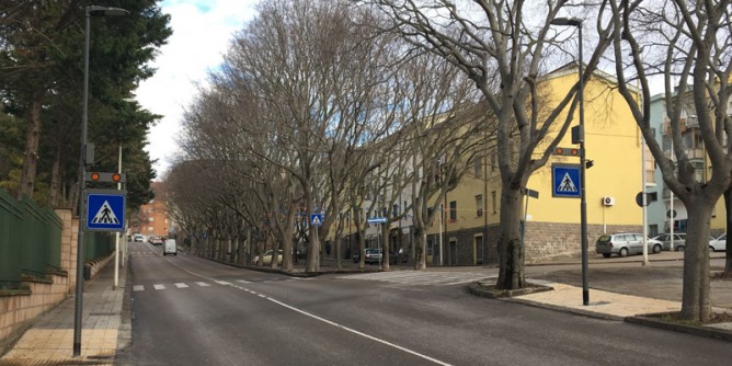 <i>Led</i> sperimentali sui pedoni a Sassari