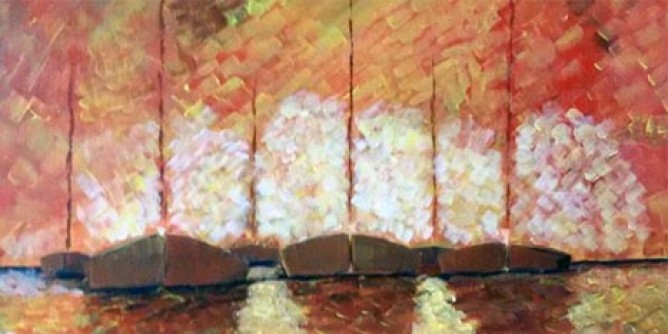 “Acrilico” la pittura di Sergio Silanos a Lo Quarter