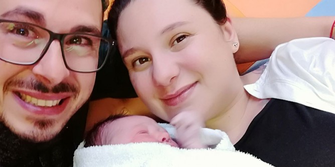 Policlinico Casula, il primo nato è Nicolò
