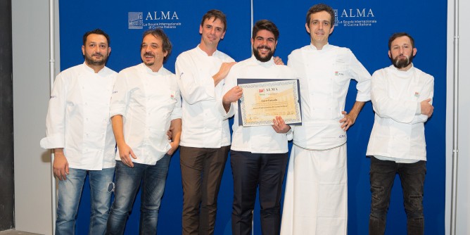 Luca Canadu diplomato cuoco professionista