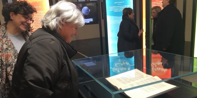 Inaugurato a Cagliari il Viaggio della Costituzione