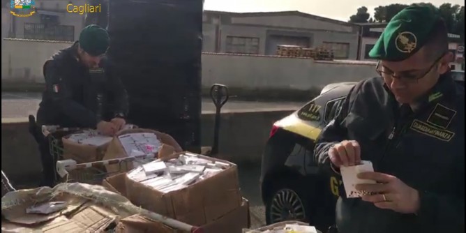 Merce pericolosa: doppio sequestro nel Cagliaritano
