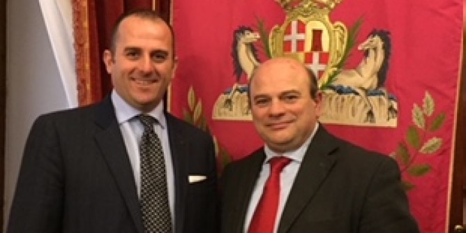 Vertici Confapi a Palazzo Ducale