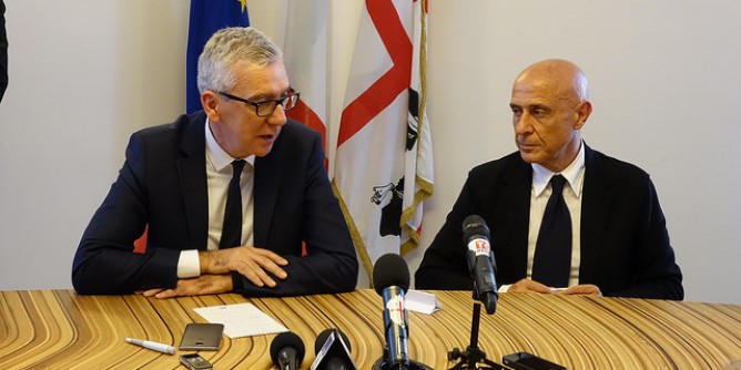 Minniti a Nuoro: Pigliaru soddisfatto