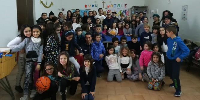 Nuovi giochi e attrezzature per loratorio di Sennori