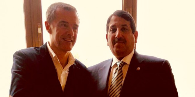 La Dinamo incontra l´ambasciatore del Qatar