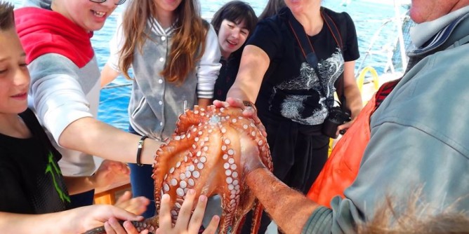 <i>Fish & Cheap</i> all’Asinara: incontro con gli studenti