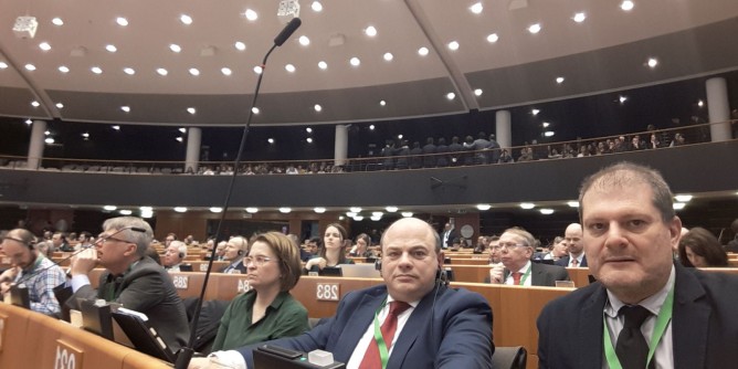 Nicola Sanna a Bruxelles per il Patto dei sindaci
