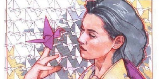 Al Borgona <i>Donne di carta</i> per Sadako simbolo di pace