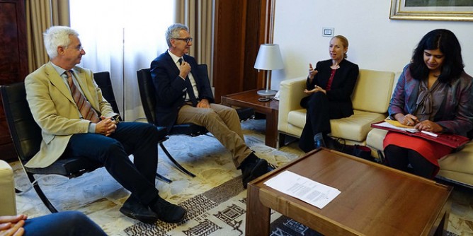 Progetto Aria: viceambasciatrisce Usa in visita