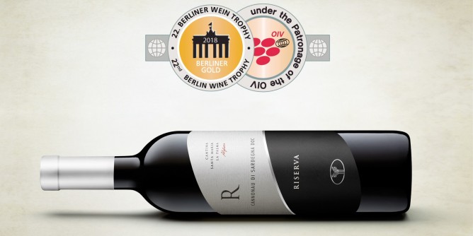 Il Cannonau Riserva premiato al Berliner wein trophy