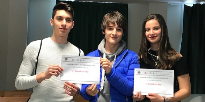 Olimpiadi neuroscienze: ecco i tre vincitori