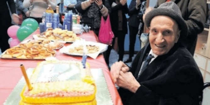 Addio a <i>Sagarineta</i>, il maratoneta centenario