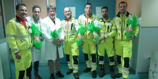 Aou: Uova di Pasqua per i piccoli ricoverati