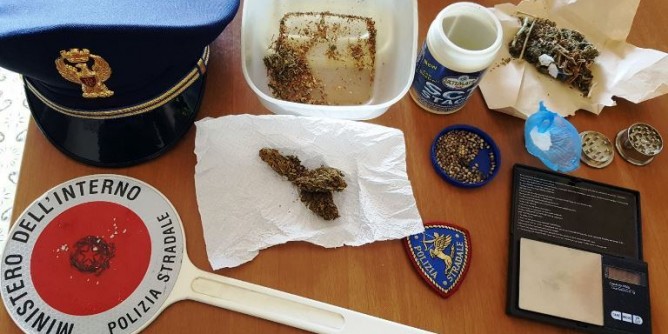 Droga a Tempio Pausania: denunciato 45enne