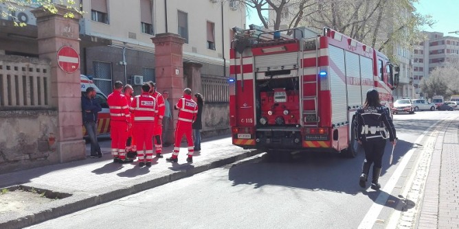Allarme antincendio al Materno infantile