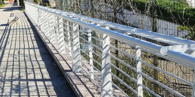 Nuove ringhiere nel Lungomare Rovigno