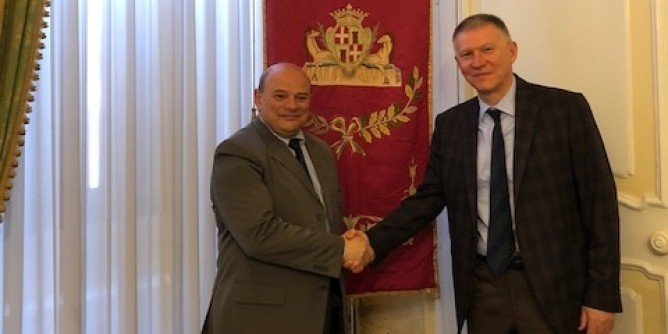 Nicola Sanna incontra Diego Buso