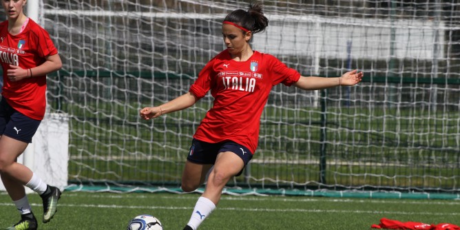 Calcio femminile: Ladu in nazionale