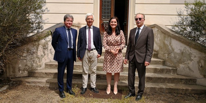 La Villa del Presidente alla Banca di Arborea