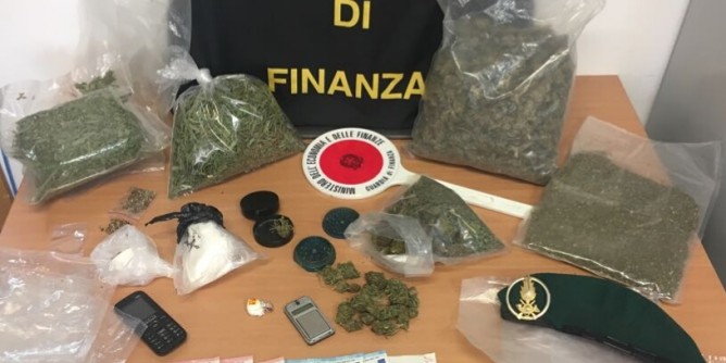 Antidroga a Sassari: chiusa centrale dello spaccio