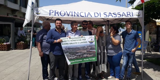 Porto Torres, Lega Salvini: «avanti con le bonifiche»
