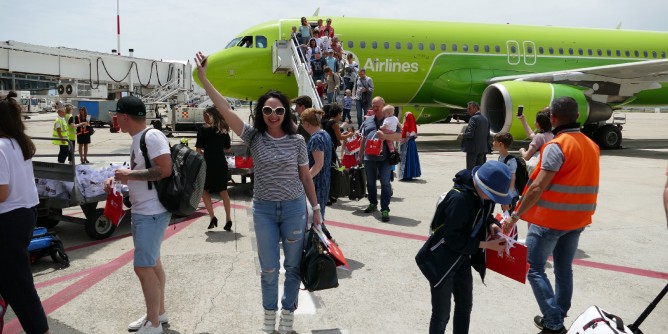 Cagliari: primo atterraggio dalla Russia