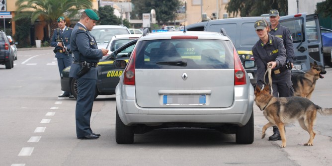 Droga nel Cagliaritano: interviene la Finanza