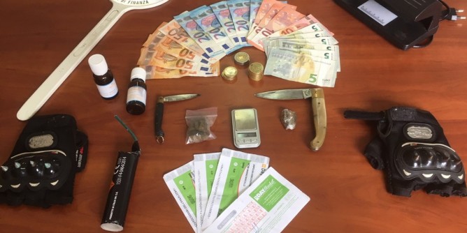Antidroga ancora in azione a Cagliari