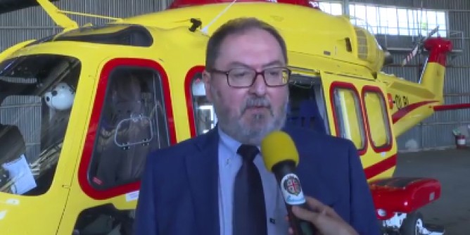 Elisoccorso: primo volo fuori Sardegna