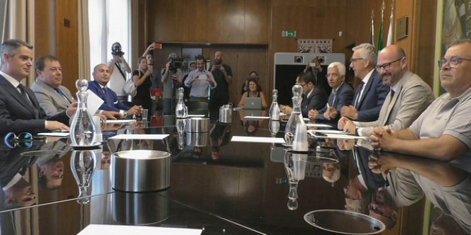 La Regione incontra la Tirrenia