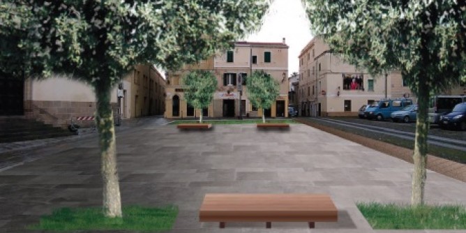 Piazza libera da auto e tavolini. Ecco il progetto per San Michele