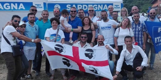 Pontida: nord Sardegna presente