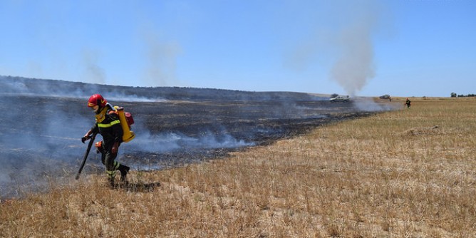 Domato incendio ad Usellus