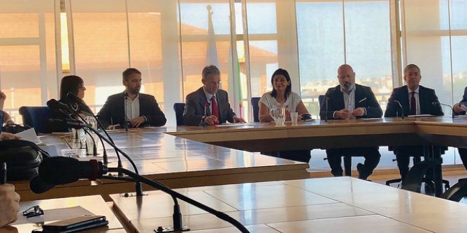 Spano presenta il dossier ambiente al ministro