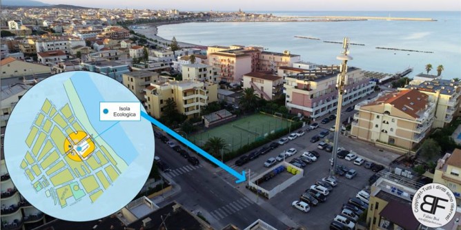 Lido, isola ecologica: migliora il servizio