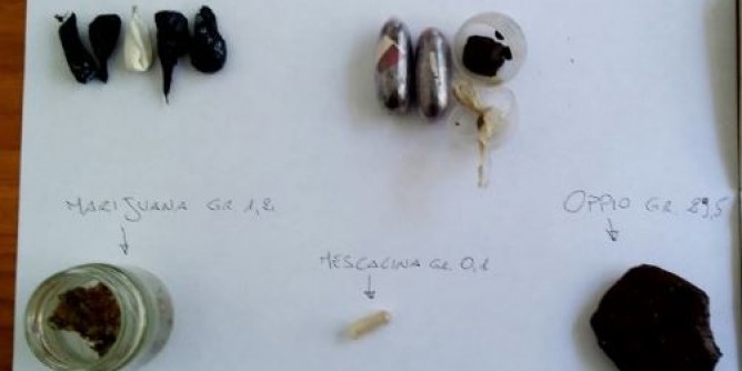 Droga a Cagliari: una denuncia