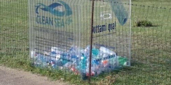 Clean Sea Life: raccoglitori per la plastica all´Asinara