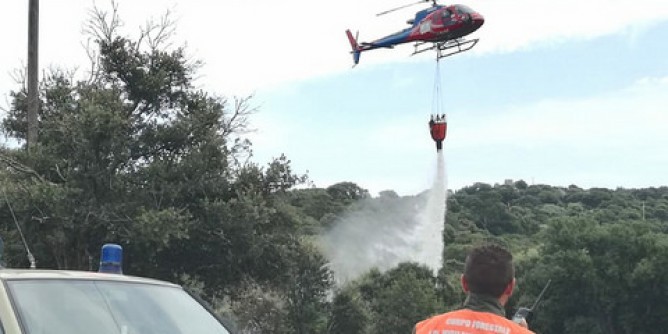 Antincendi: triplo intervento nel nord Sardegna