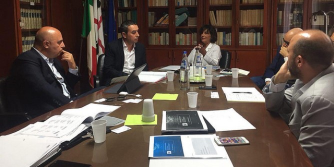 Investimenti nell´Isola: Piras incontra 8F