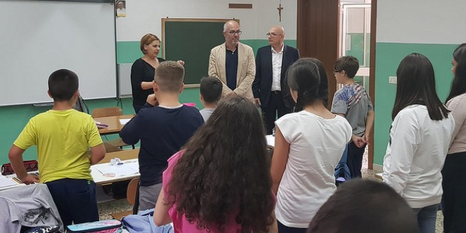 Scuola: i saluti dell´assessore Dessena