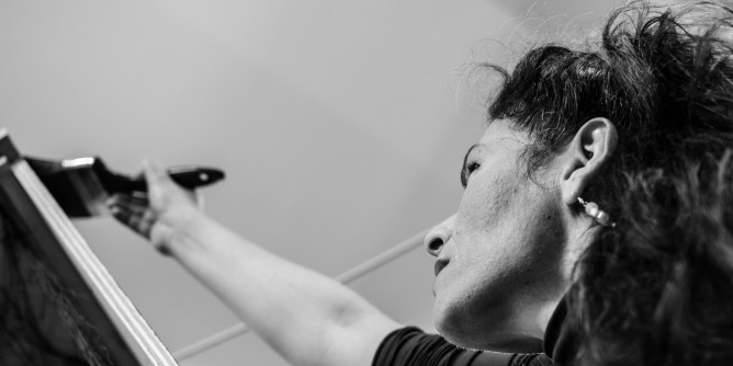 Ad Alghero, la mostra di Nina Trudu