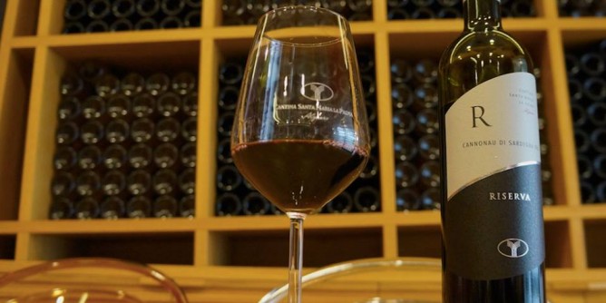 Tre <i>bicchieri</i> al Cannonau di Alghero