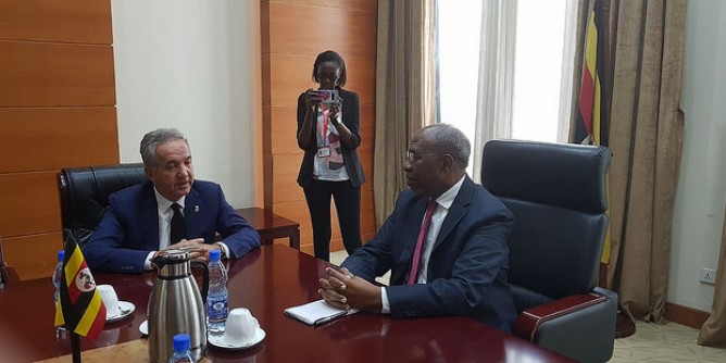 Al via la missione di Spanu in Uganda