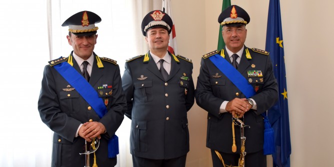 Finanza: cambio della guardia a Sassari