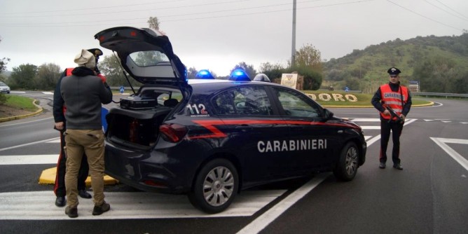 Carabinieri: controlli straordinari sul territorio