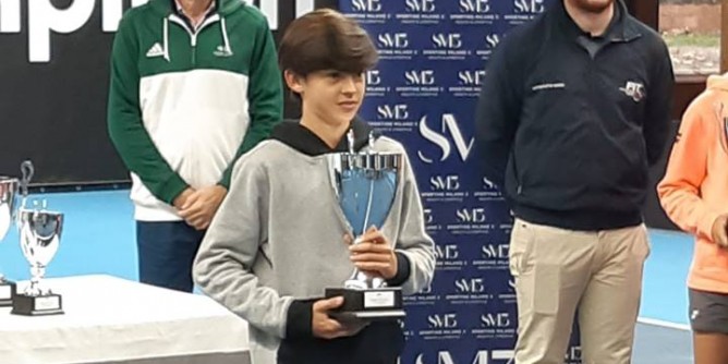 Tennis giovanile: Carboni vince a Milano