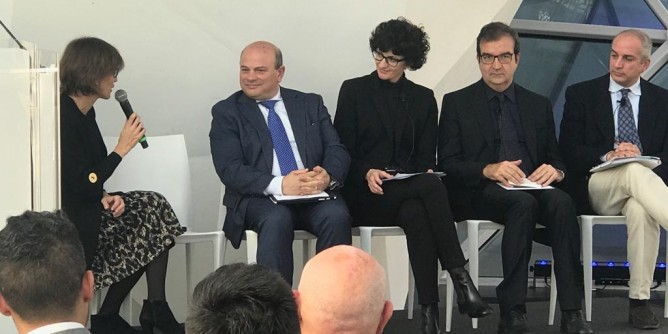 Nicola Sanna a Roma per il convegno <i>Anci</i>