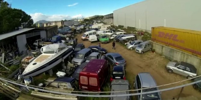 Deposito abusivo: terreno sequestrato ad Olbia